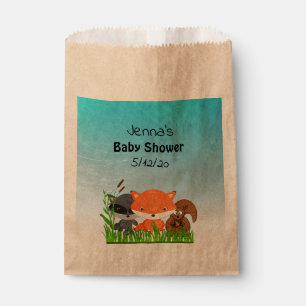 Specialized Woodland Creatures Baby shower Bag Bedankzakje