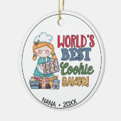 Specialized World's Best Cookie Baker Keramisch Ornament (Links)