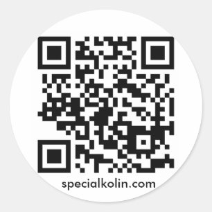 SpecialKolin.com Stickers QR Code !