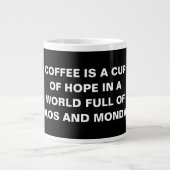 Specialty Minimalist Funny Coffee Quote Mug (Devant)