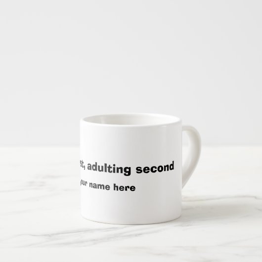 Specialty Mug Espresso Kop (Voorkant rechts)