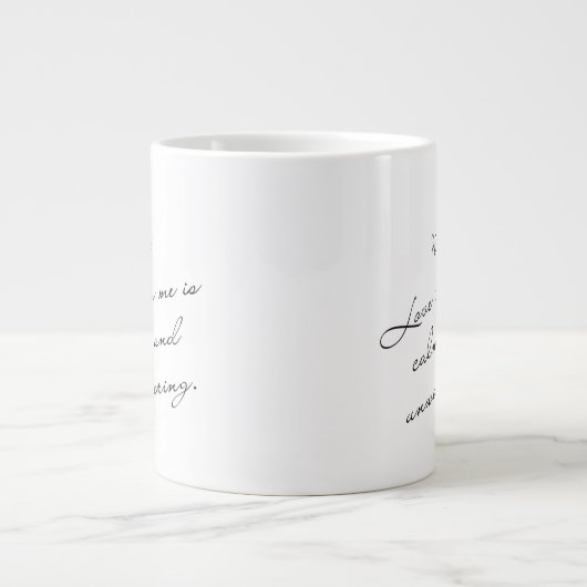 Specialty Mug Extra Grote Beker (Voorkant)
