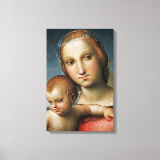 Specificatie van<Virgin and Child>Attributen aan R Canvas Afdruk (Voorkant)