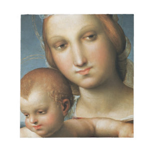 Specificatie van<Virgin and Child>Attributen aan R Notitieblok