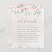 Specificaties voor Blush Roos Eucalyptus Greenery (Voorkant / Achterkant)