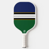 Specifiek donker marinecentrum pickleball paddle (Achterkant)