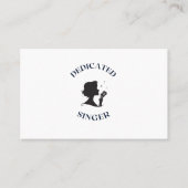 SPECIFIEKE SINGER VISITEKAARTJE (Voorkant)