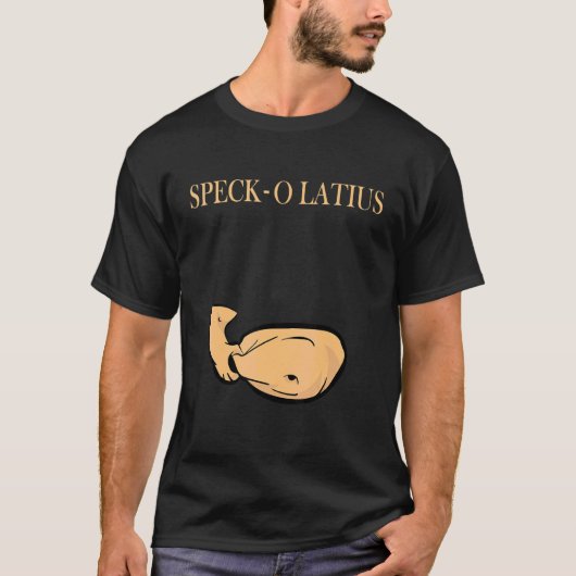 Speck Latius High School Football Speler T-shirt (Voorkant)