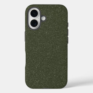 Speckled Moss Green iPhone 16 Coque - personnalisa