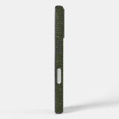 Speckled Moss Green iPhone 16 Coque - personnalisa (Verso / Droite)