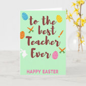 Speckled Ovoid Springtime Card Kaart (Gele Bloem)