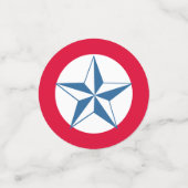 Spectacle avec étoile : Confetti de table du 4 jui (Petit recto)