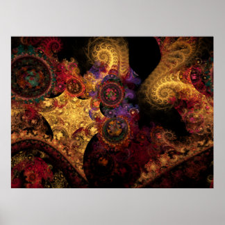 Spectacle Fractal Poster
