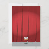 Spectacle magique Invitation de fête d'anniversair (Dos)