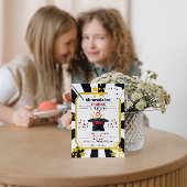 Spectacle magique Invitation de fête d'anniversair