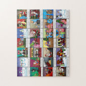 Spectacles amusants Humour de Noël Puzzle (Vertical)