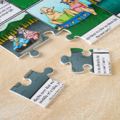 Spectacles amusants Humour de pêche Puzzle (Côté)