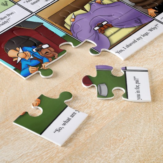 Spectacles amusants Puzzle Humour animal (Côté)