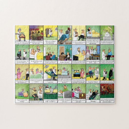Spectacles amusants Puzzle Humour Médicale (Horizontal)