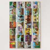 Spectacles amusants Thanksgiving Puzzle (Vertical)