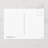 Spectacles de cartes postales pour Humours de Noël (Dos)