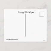 Spectacles de cartes postales pour Humours de Noël (Dos)