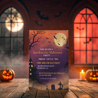 Spectaculair Halloween | Haunted Mansion Gothic Kaart