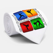 Spectaculair Karate Stropdas (Opgerold)