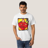 Spectaculair Man en Stickman T-shirt (Voorkant volledig)