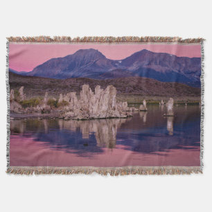 Spectaculair Mono Lake in de schaduw Deken