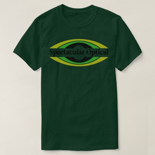 Spectaculair Optisch T-shirt (Design voorkant)