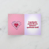 Spectaculaire carte Saint-Valentin (Intérieur)