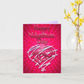 Spectaculaire carte Saint-Valentin (Fleur jaune)