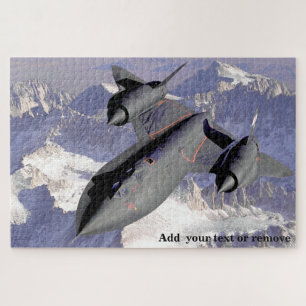 spectaculaire foto van de supersonische strijder v legpuzzel