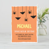 Spectaculaire Invitation Anniversaire (Debout devant)