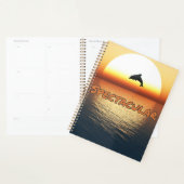 Spectaculaire Jumping Dauphin Calendrier Planifica (Devant avec enveloppe)