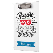 Spectaculaire Leraar Grappige Pun Klemborden (Links)