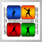 Spectaculaire neushoorn (mannelijk) poster (Voorkant)