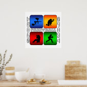 Spectaculaire Paintball Poster (Keuken)