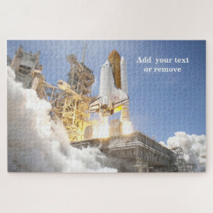 Spectaculaire, Space Shuttle Discovery start op. Legpuzzel