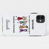 Spectaculaire spraak-taal patholoog aanpassen Case-Mate iPhone case (Achterkant (horizontaal))
