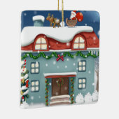 Spectaculaire vakantieverf keramisch ornament (Rechts)