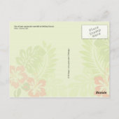 Spectaculaire waterval in Molokai, Hawaii Briefkaart (Achterkant)