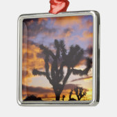 Spectaculaire zon in Joshua Tree National Park Metalen Ornament (Links)
