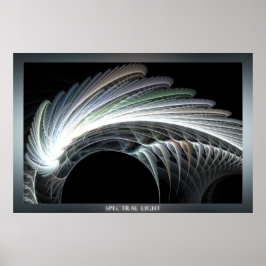 Spectraal licht poster