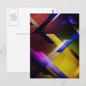 Spectraal ontwerp briefkaart (Voorkant / Achterkant)