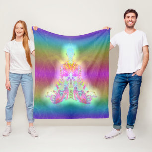 Spectrale energie fleece deken