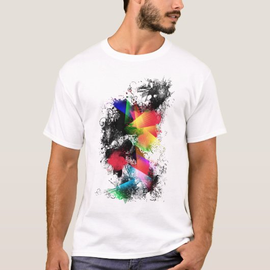 Spectrale grunge t-shirt (Voorkant)