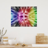 Spectrale kleurstof poster (Keuken)