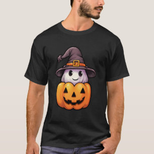 Spectrale Symfonie - Pompoen Wraith en Witch’S W T-shirt